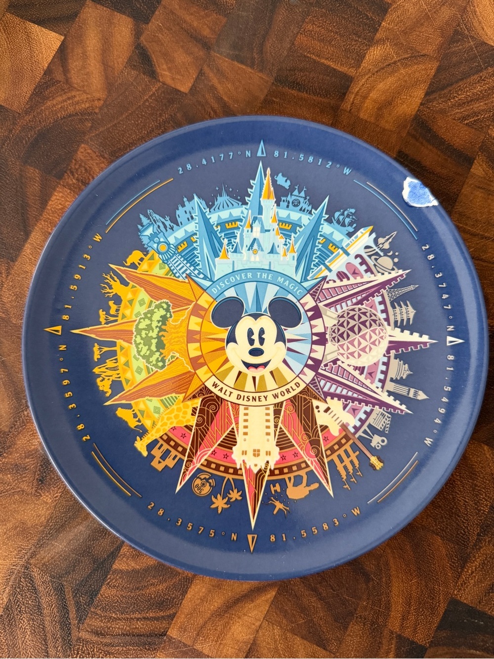 Disney Parks Passport Collection - Walt Disney Resort - Discover the Magic Plate